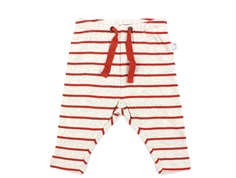 Wheat pants Nicklas paprika stripes